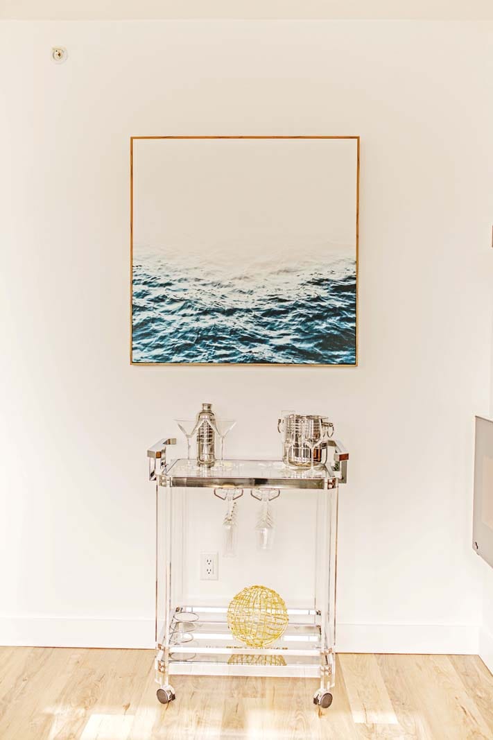 Water Image On Wall The Nest Design Group